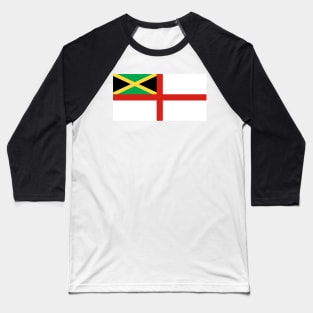 Naval ensign of Jamaica Baseball T-Shirt